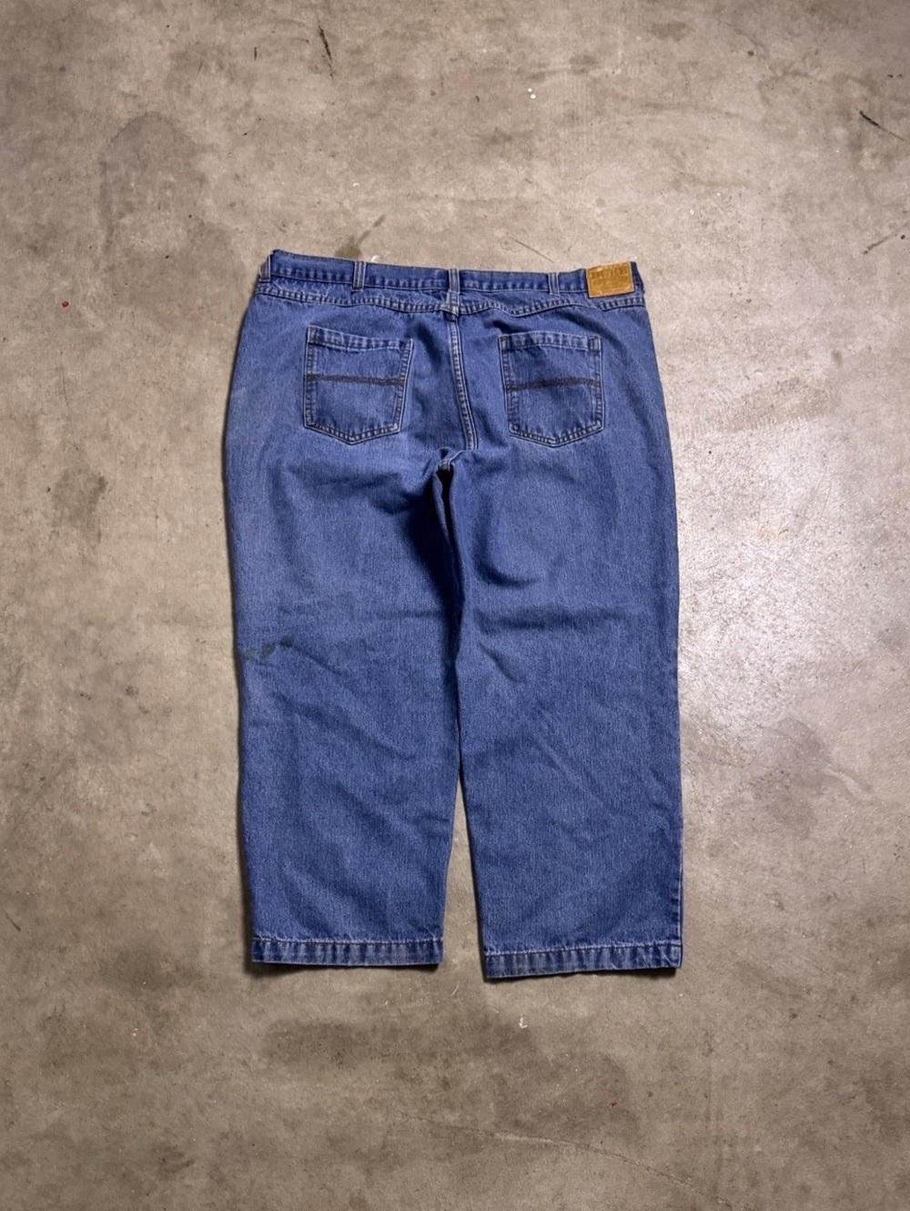 Duke Jeans Wide Leg Baggy Denim Pants Blue 40x24